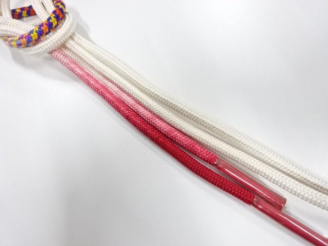未使用品　正絹　手組帯締め